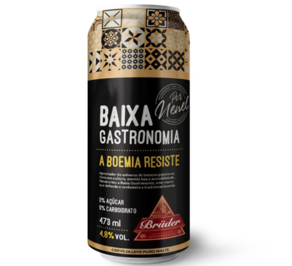 imagem de Cerveja Bruder Baixa Gastronomia 473Ml