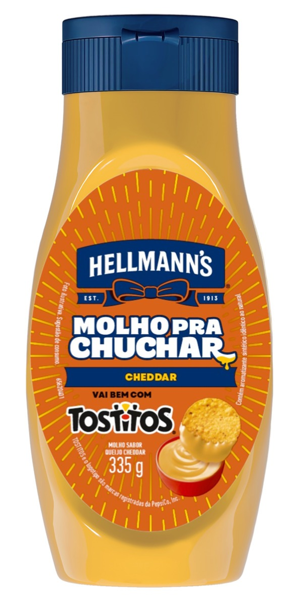 imagem de Molho Hellmanns Chedda Squezze Chuchar 360G