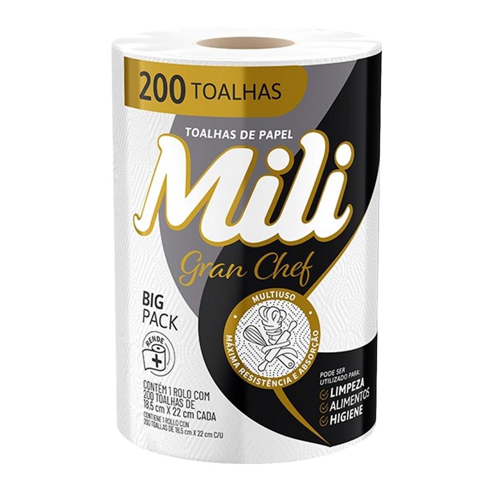 imagem de Toalha De Papel Mili Gran Chef Com 1 200Fls