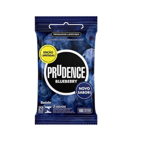 imagem de Preservativo Prudence Sabor Com 3 Blueberry