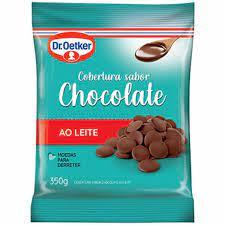 imagem de Cobertura Dr Oetker Moeda Chocolate Leite 350G