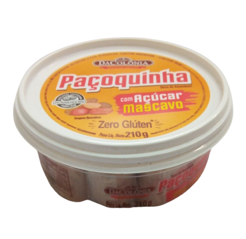 imagem de Pacoca Dacolonia Rol Com Acucar Masc 210G