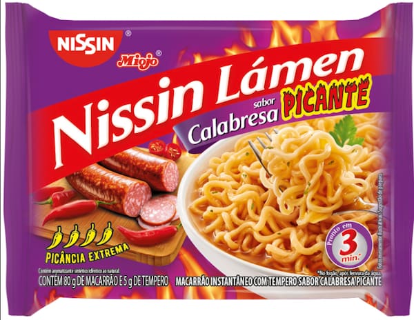 imagem de Macarrao Instantaneo Nissin Lamen Calabresa Picante 85G