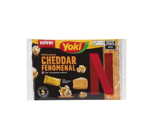 imagem de Pipoca Micro Yoki Chedar 95G