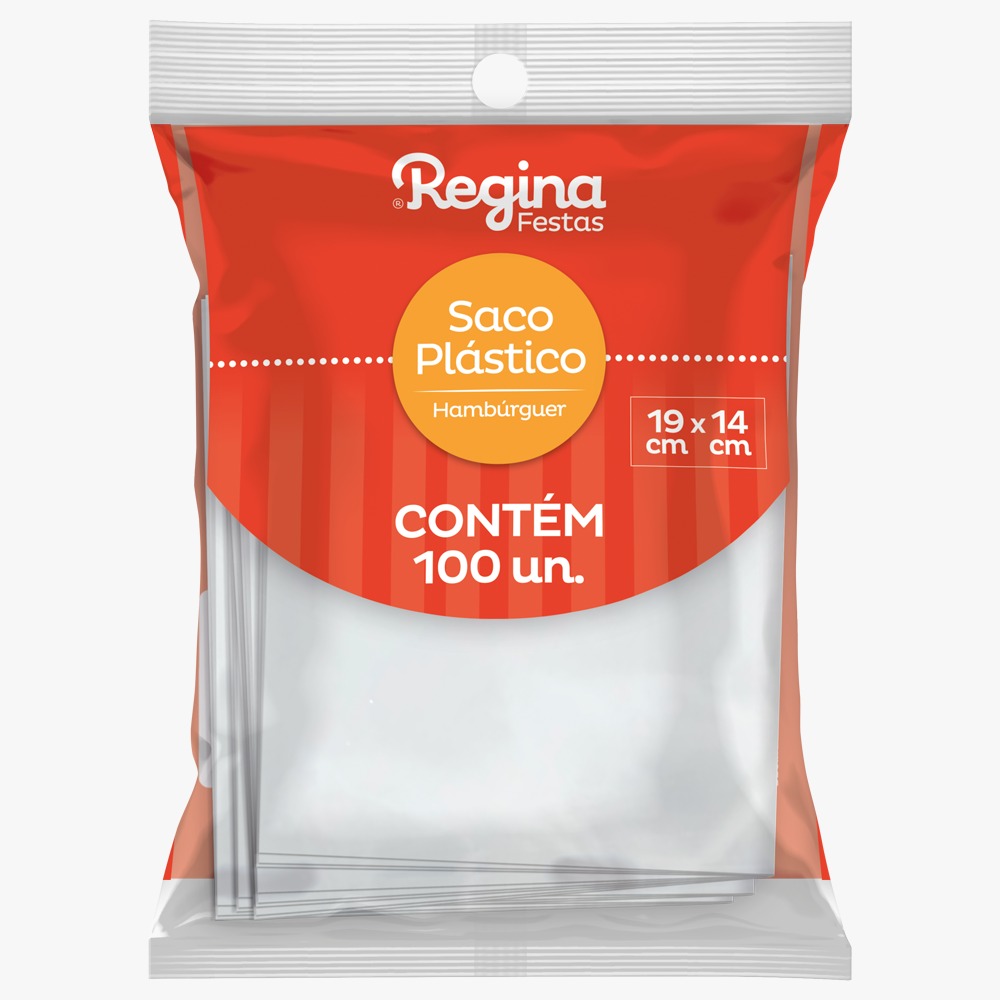 imagem de Saco Plastico Regina Hamburguer Com 100