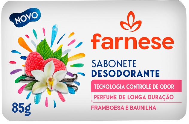 imagem de Sabonete Farnese 85G Framboesa/Baunilha