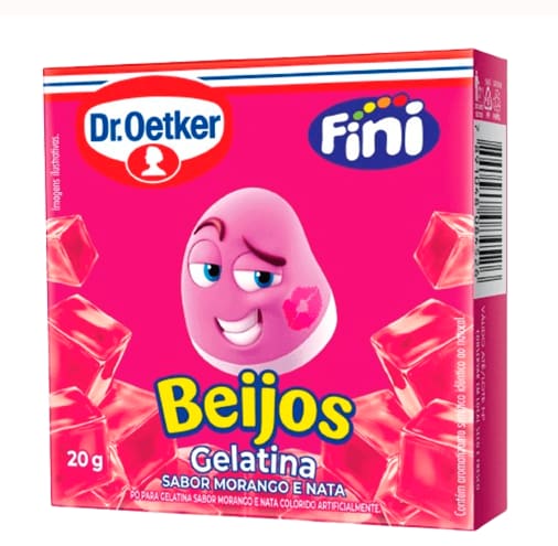 imagem de Gelatina Dr Oetker Beijos Fini 20G