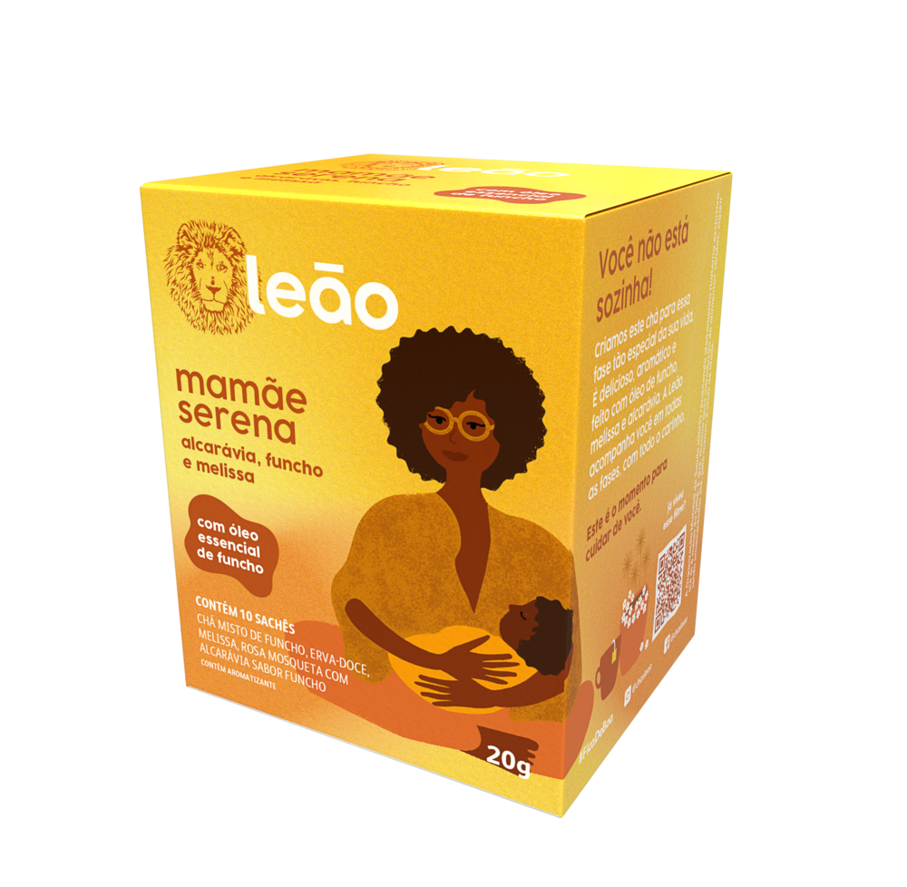 imagem de Cha Leao Mamae Serena  Alcom Fun/Mel Com 10