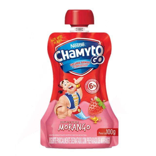 imagem de Iorgute Nestle Chamyto Pouch Morango 100G