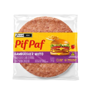 imagem de Hamburguer Pif Paf Misto 56G