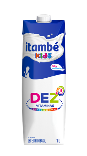 imagem de Leite Longa Vida Itambe Integral 10 Vitaminas 1L