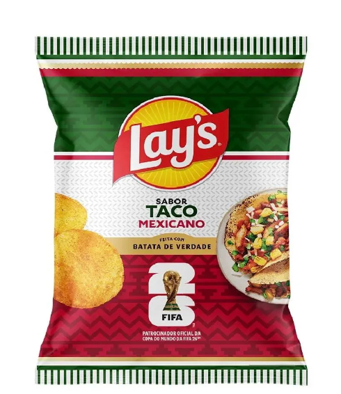 imagem de Batata Elma Chips Lays Taco Mexicano 62G