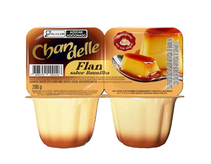 imagem de Sobremesa Chandelle Flan Caramelo 200G