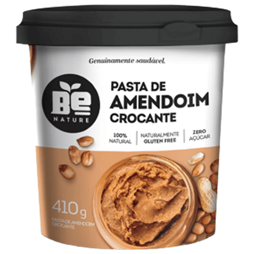 imagem de Pasta De Amendoim Be Nature Crocante 410G