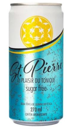 imagem de Agua Tonica St Pierre Sugar Free 270Ml