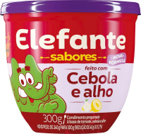 imagem de Extrato De Tomate Elefante Ceb/Alho Pote 300G