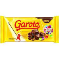imagem de Chocolate Garoto Tablete Cores 80G