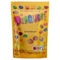 imagem de Bala Dori Disqueti Amendoim Chocolate 120G