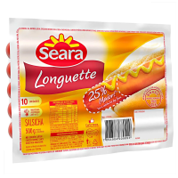 imagem de Salsicha Seara Longuete 500G