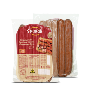 imagem de Linguica Saudali Calabresa Fina 500G