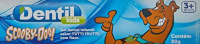 imagem de Creme Dental Dentil Scooby-Doo 50G Tutti Frutti