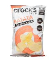 imagem de Batata Chips Crocks Natural 76G