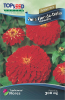 imagem de Semente Top Seed Zinia Flor Dalia 300Mg