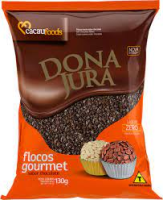 imagem de Flocos Macio Dona Jura Chocolate Gourmet 130G