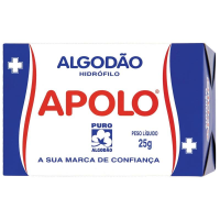 imagem de ALGODAO APOLLO HIDROFILO  25G