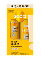 imagem de Kit Seda Shampoo+Condicionador 300Ml/190Ml Toque De Seda