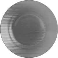 imagem de Prato Duralex Diamante Fume Mesa Fundo 22,4Cm