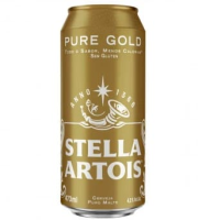 imagem de Cerveja Stella Artois Pure Gold Lata 473ml