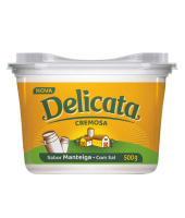 imagem de Margarina Delicata Cremosa C/Sal Sabor Manteiga 500G