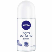 imagem de Desodorante Nivea Roll On 50Ml Fem Sensitiv Pure