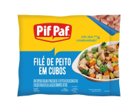 imagem de Carne Frango Pif Paf File Peito Cubos 400G