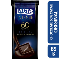 imagem de Chocolate Lacta Intense 60% Cacau Original 85G