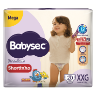 imagem de Fralda Babysec Shortinho Xxg Com 20