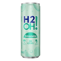imagem de Refrigerante H2Oh Limoneto Com Gas Lata 350Ml