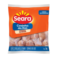 imagem de Carne Frango Seara Coxinha Da Asa Congelado Pacote 1Kg