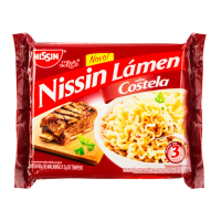 imagem de Macarrao Instantaneo Nissin Lamen Costela 85G
