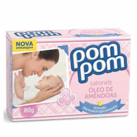 imagem de Sabonete Infantil Pom Pom Baby 80G Oleo Amendoas