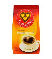 imagem de Cafe 3 Coracoes Tradicional Stand Pack 500G