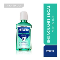 imagem de Anti Bacteriano Cepacol 250Ml Zero Alcool Menta Ice