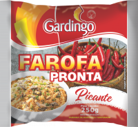 imagem de Farofa Mandioca Gardingo Pronta Picante 250G