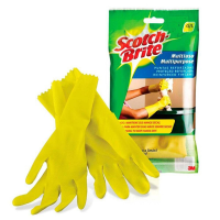 imagem de Luva S.Brite Multiuso Gde Amarela