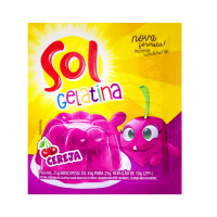 imagem de Gelatina Sol Cereja 20G