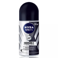 imagem de Desodorante Nivea Roll On 50Ml Masc Invisible Bl