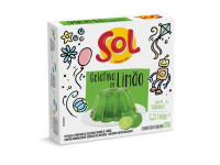 imagem de Gelatina Sol Limao 20G