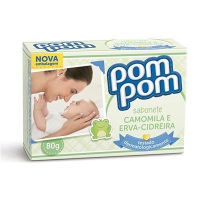 imagem de Sabonete Infantil Pom Pom Baby 80G Camomi/Erv Cidr